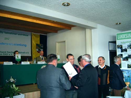 Auszeichnung J&uuml;rgen Planer